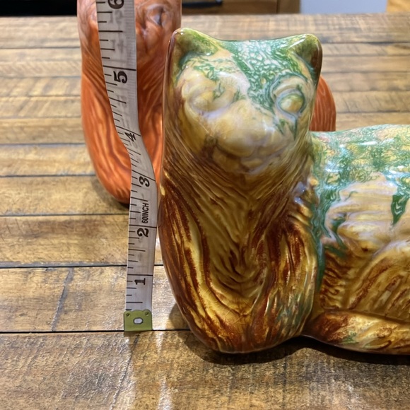 Set of 2 cat sculptures - Picture 7 of 14